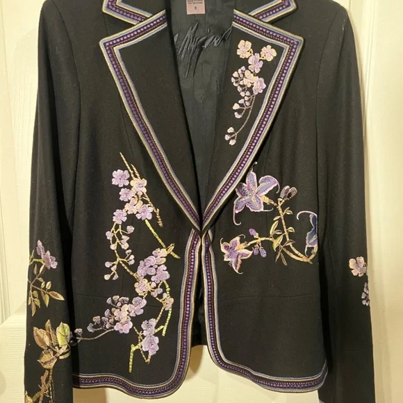 Embroidered Blazer - NEW - Picture 1 of 6